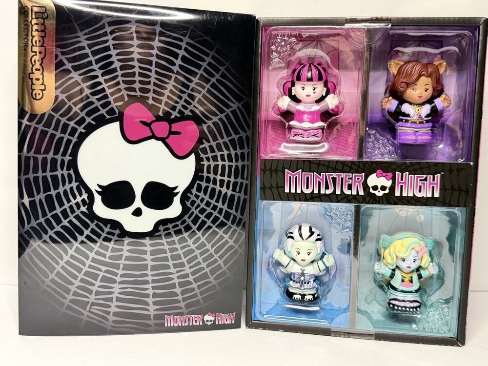 MONSTER HIGH Little People Collector Set Mattel Creations Exclusive ✅
